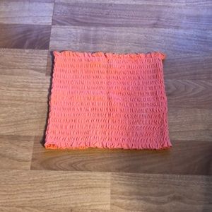 XS bright pink tube top